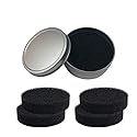1 Set Clean 2 in 1 Color Removal Sponge for Eye Shadow Blush Color Foundation Make-up Removals from Makeup Brush to Switch Color (1 Pack Removal