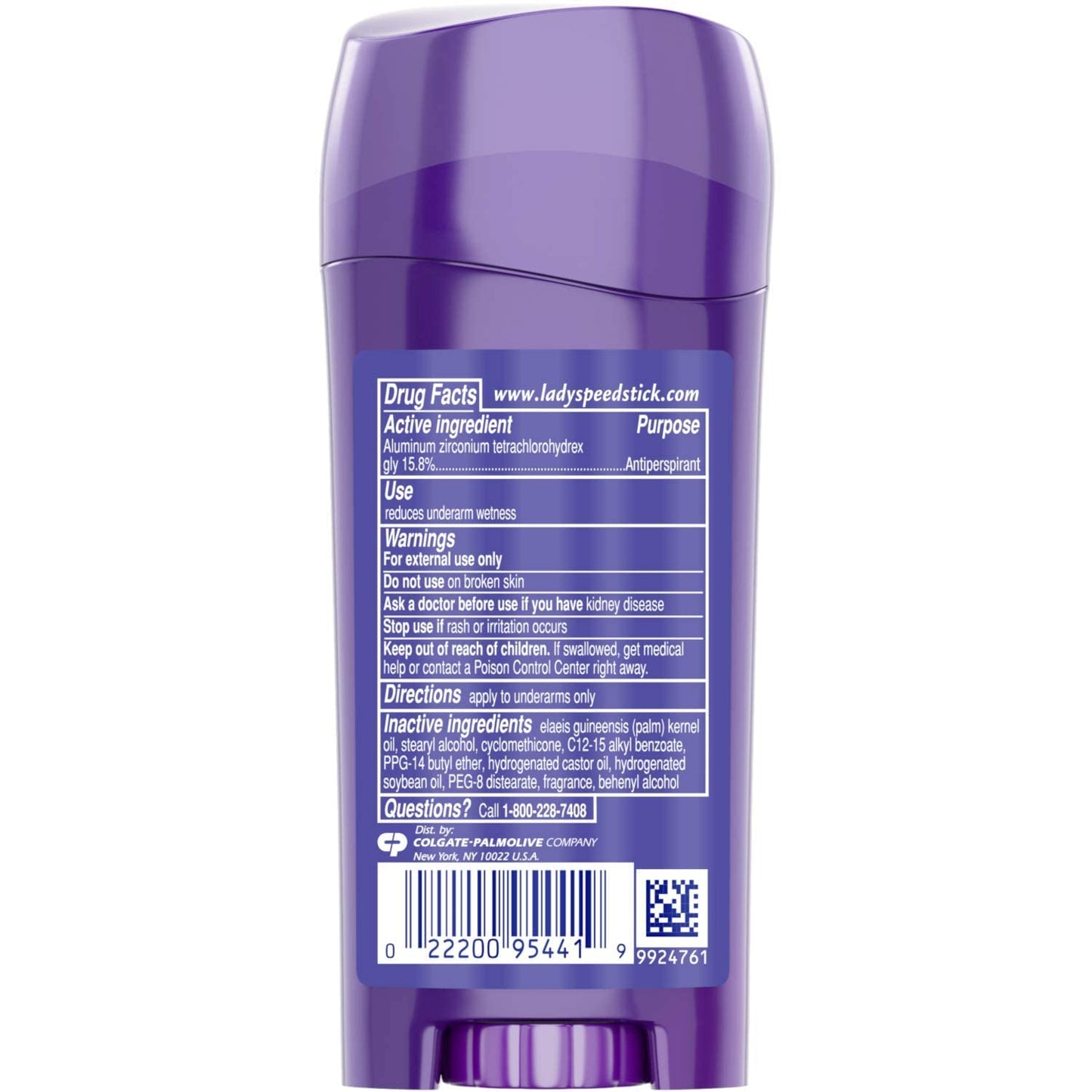 Lady Speed Stick Invisible Dry Shower Fresh Antiperspirant Deordorant, 2.3 oz, Pack of 3