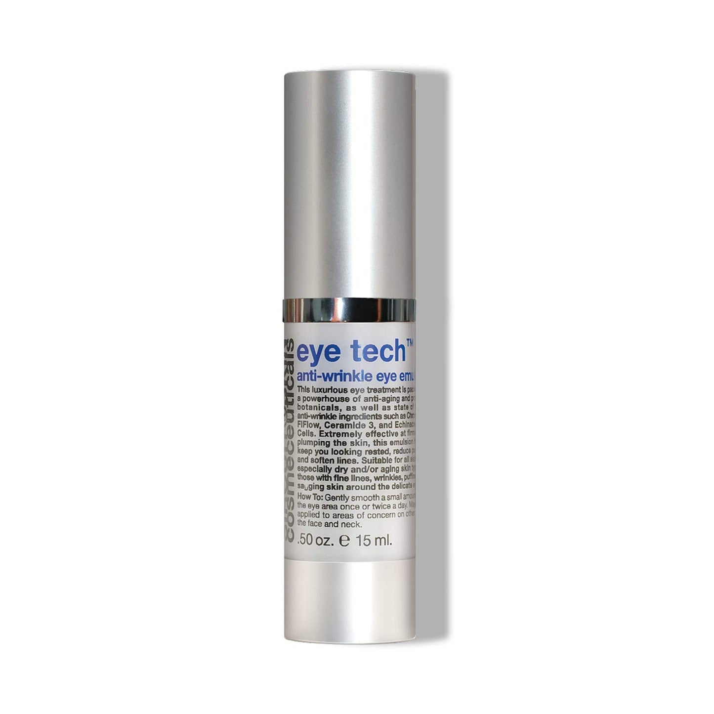 Sircuit Skin EYE TECH Anti-Wrinkle Eye Emulsion - Moisturizing Eye Treatment with Borage Oil, Echinacea Stem Cells, and Ceramide 3 - Daily Eye