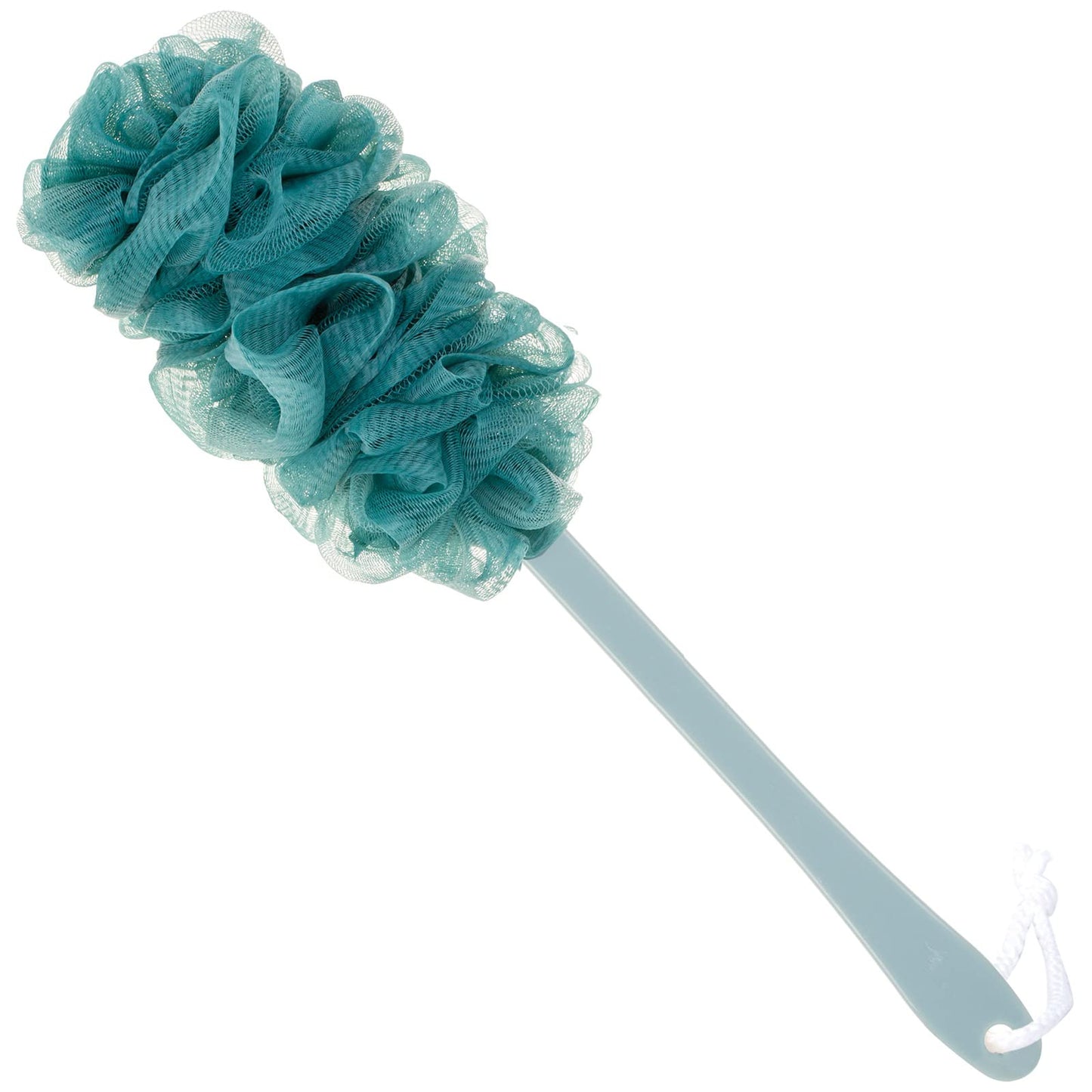Arswin Back Scrubber for Shower, Loofah Long Handle Bath Body Brush, Soft Nylon Mesh Sponge On a Stick for Shower Men Women Kids Elderly, Exfoliating