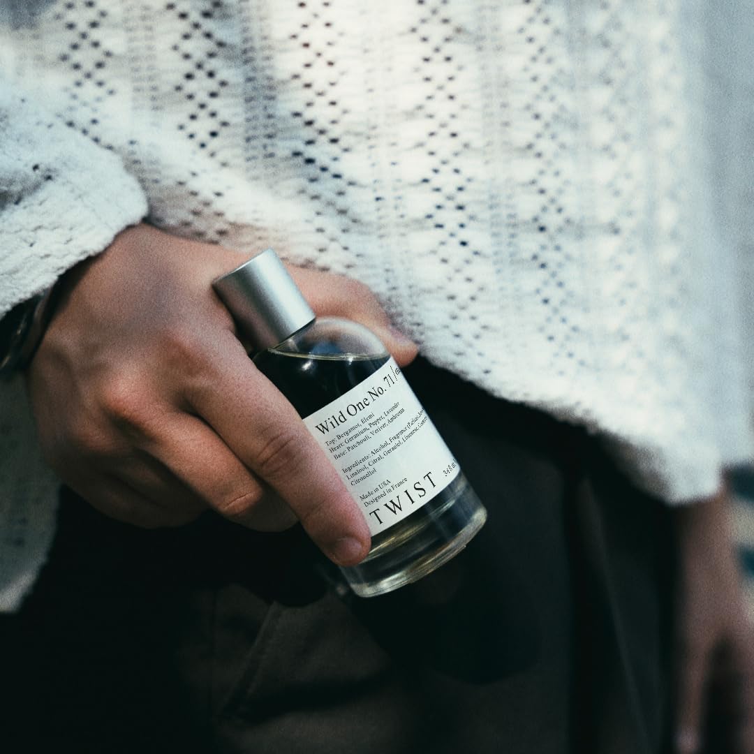 Twist - Wild One No. 71 - Eau De Parfum Inspired by D. S.auvage, Long-Lasting Perfume For Men, Aromatic & Citrus, Vegan, Clean Ingredients, Fragrance