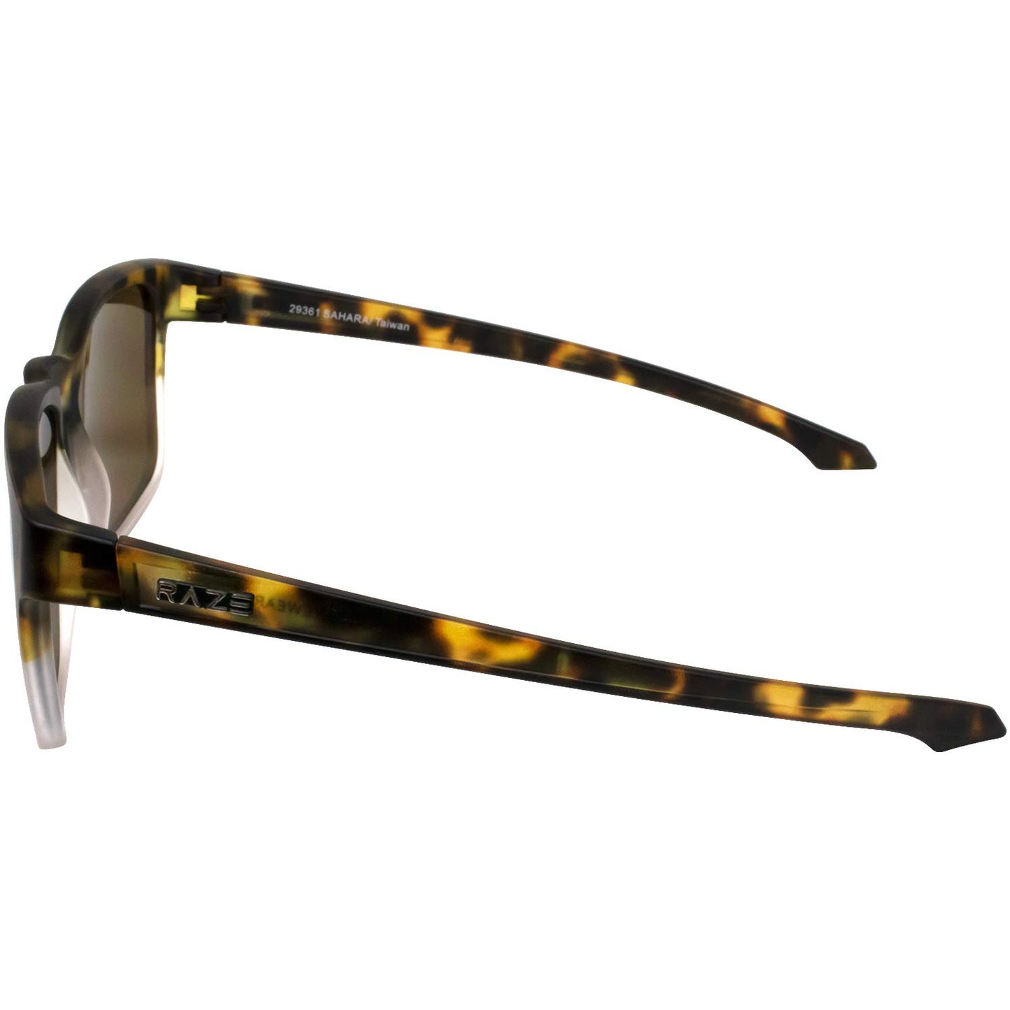 Raze Eyewear Sahara Womens Sunglasses Clear to Tortoise Frame + High Definition Lenses