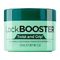 Style Factor Lock BOOSTER Twist & Grip Braid Gel (5 Oz.) with Rosemary Oil- Strong Hold, Flake-Free, Frizz-Free Hair Braiding Gel for Defined