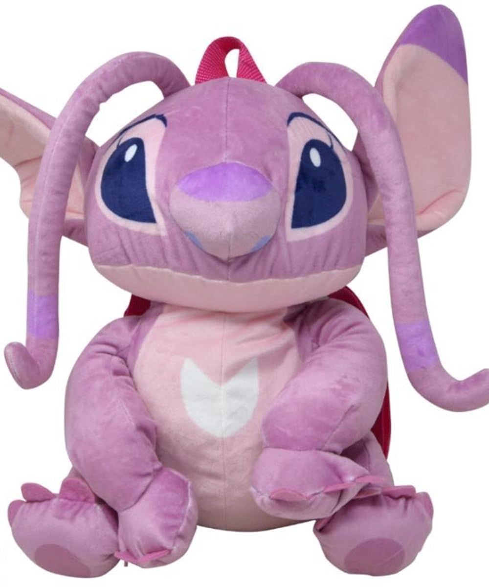 Disney Stitch Angel 16" Plush Backpack