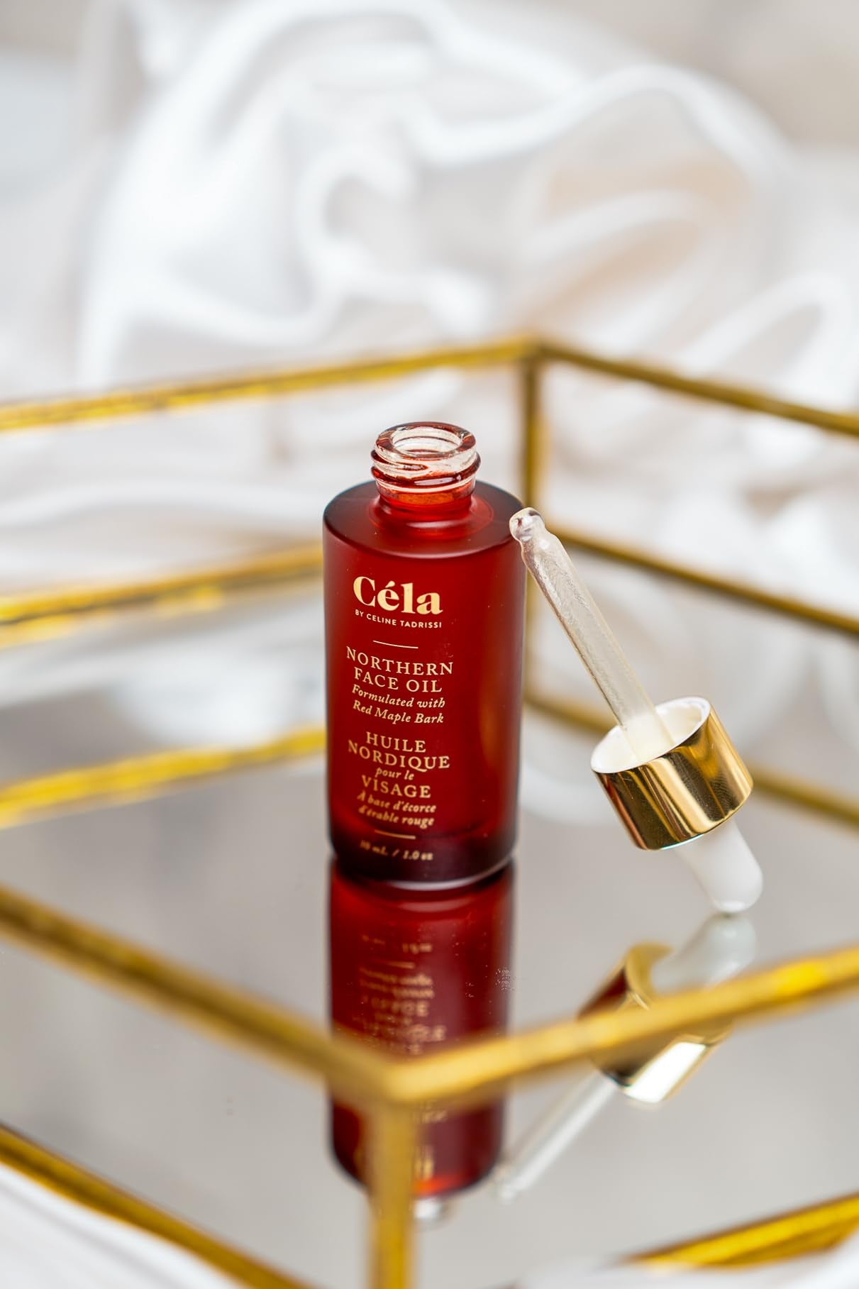 Céla Northern Face Oil | 30?ml Hydrating & Nourishing Facial Oil Infused with Red Maple Bark Extract | Anti-Aging, Softens & Revitalizes Skin