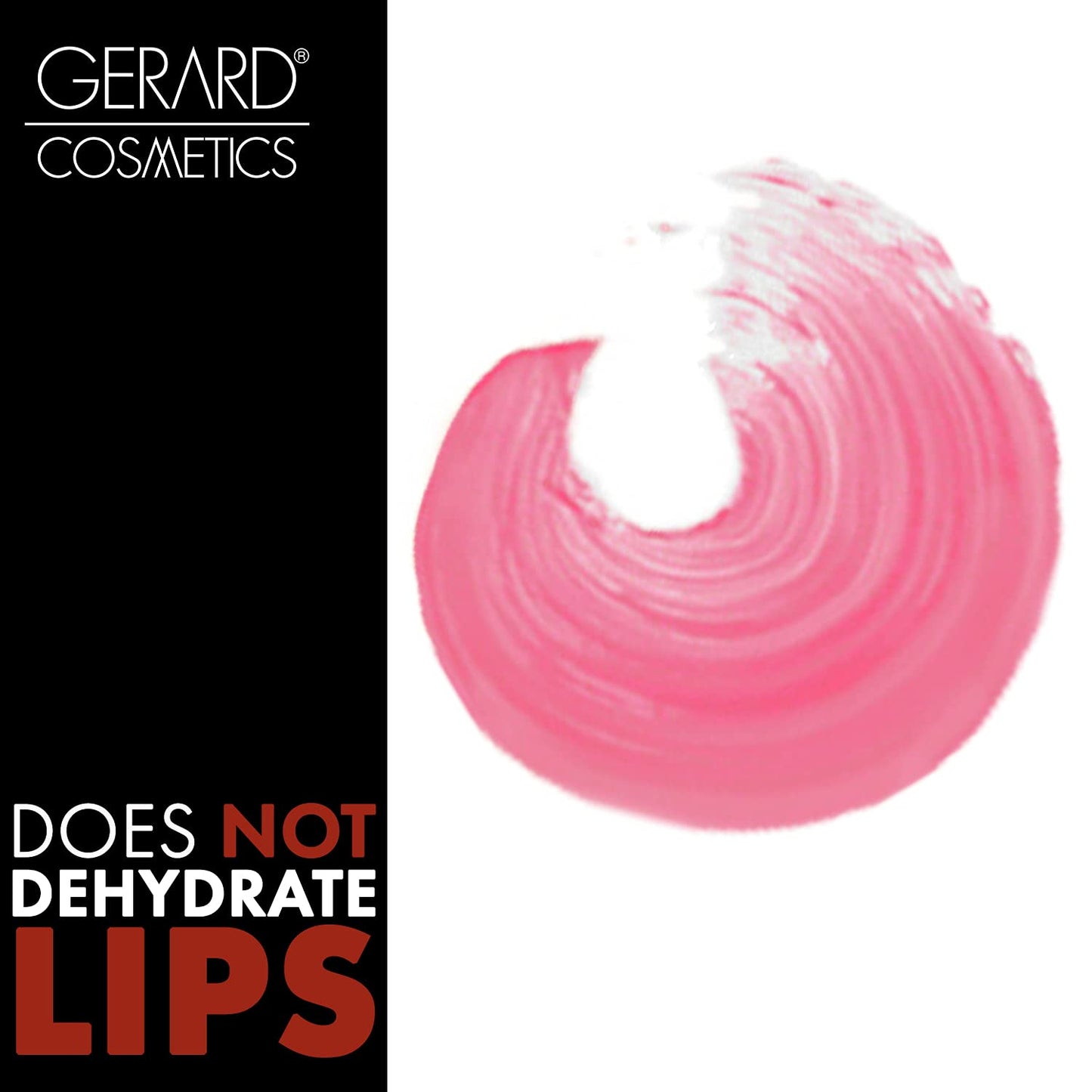Gerard Cosmetics HydraMatte Liquid Lipstick Honeymoon, Pink Lipstick with Matte Finish, Long Lasting and Non Drying, Super Pigmented Fully Opaque Lip