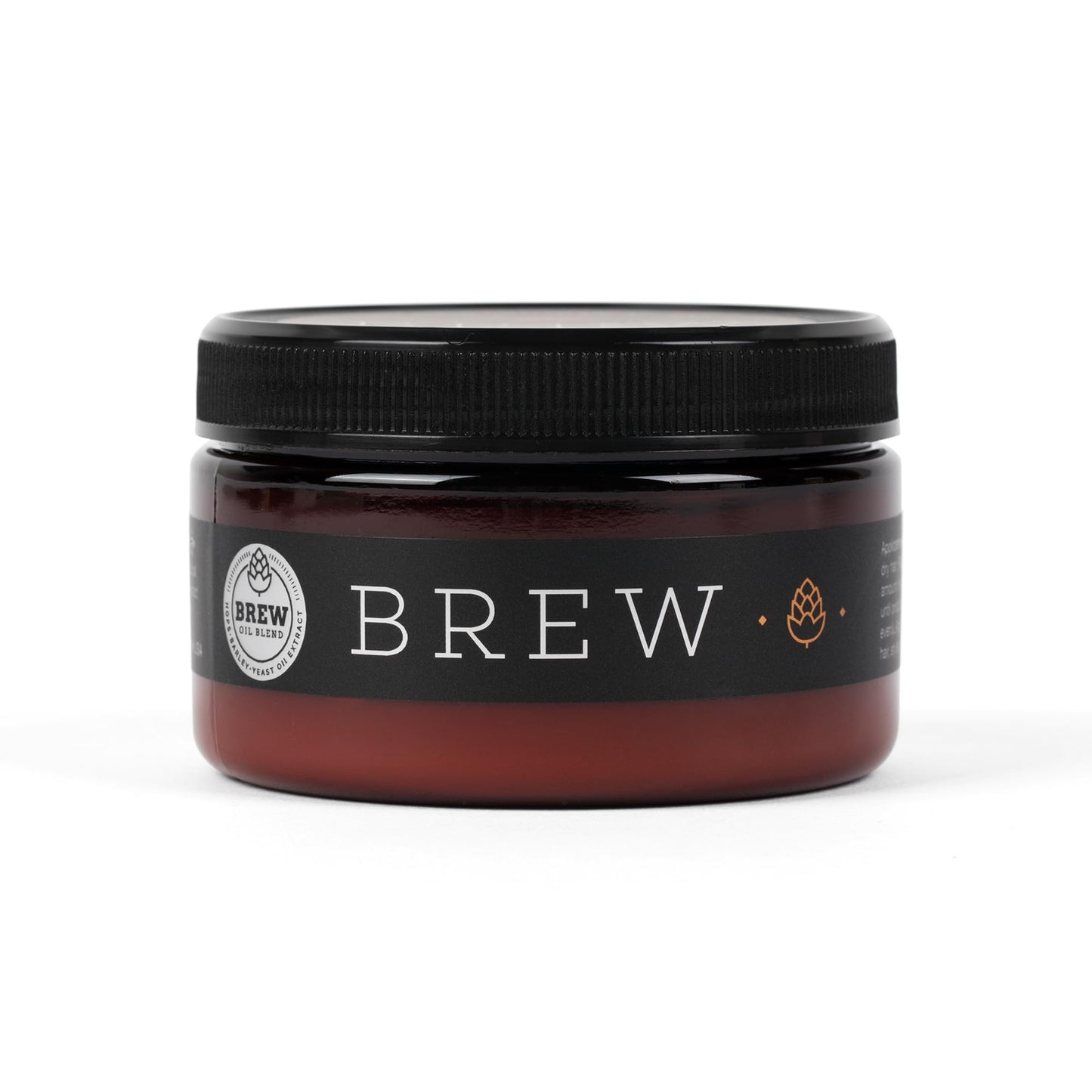 Brew Grooming Hair Styling Clay for Men - Matte Strong Hold Molding Pomade for Beard and Hair - Natural Ingredients Barley, Hops, Yeast - Paraben Free