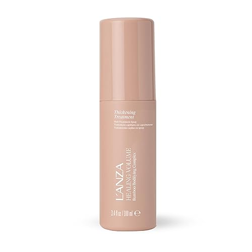 L'ANZA Healing Volume Thickening Treatment Hair Spray, Boosts Shine, Volume, and Thickness for Fine and Flat Hair, Rich With Bamboo Bodifying Complex