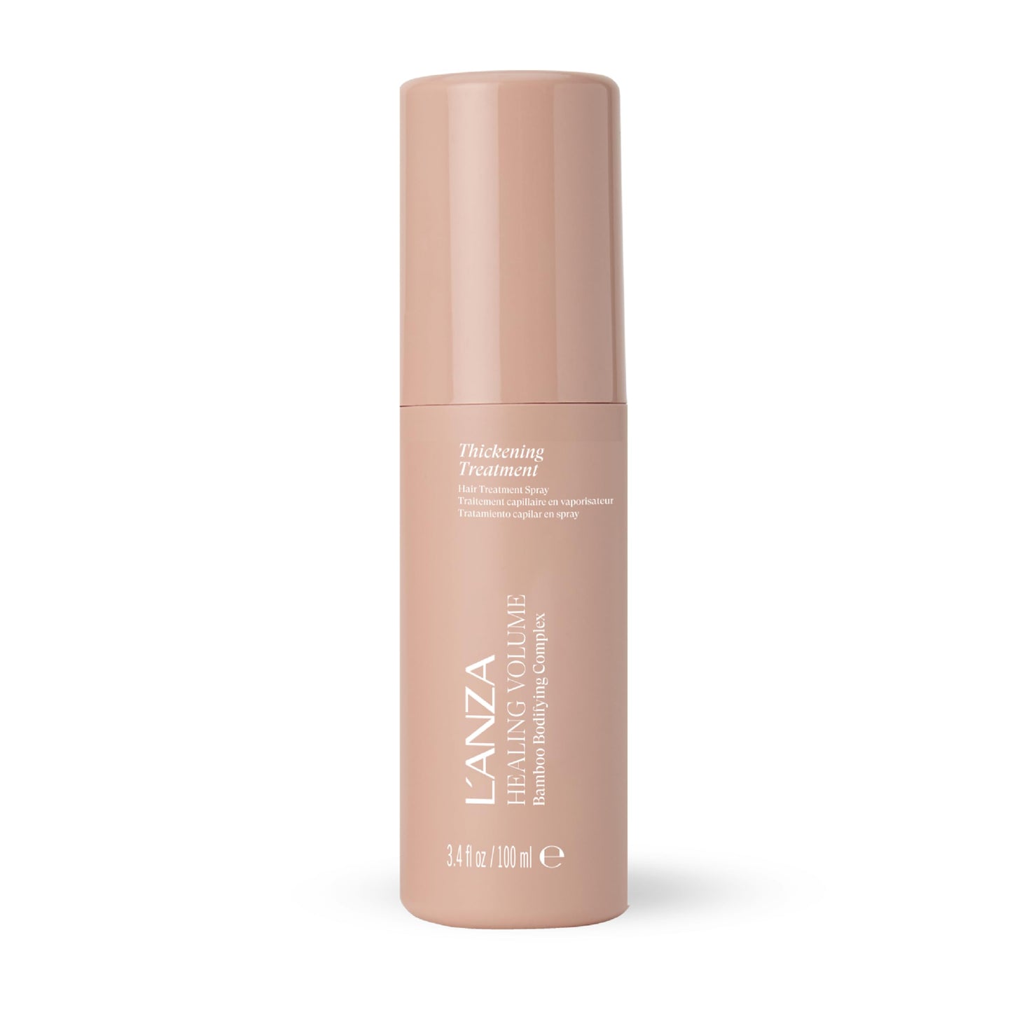 L'ANZA Healing Volume Thickening Treatment Hair Spray, Boosts Shine, Volume, and Thickness for Fine and Flat Hair, Rich With Bamboo Bodifying Complex