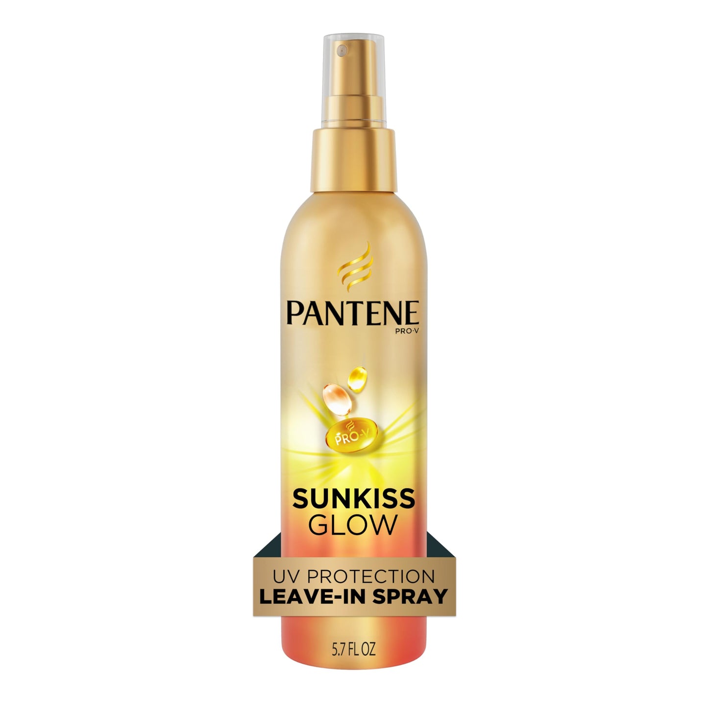 Pantene Sunkiss Glow Multitasking Spray, UV Hair Protection, Repairs Damage, Leave-In Conditioning Treatment, 5.7 oz Beauty and Personal Care Pantene Default Title