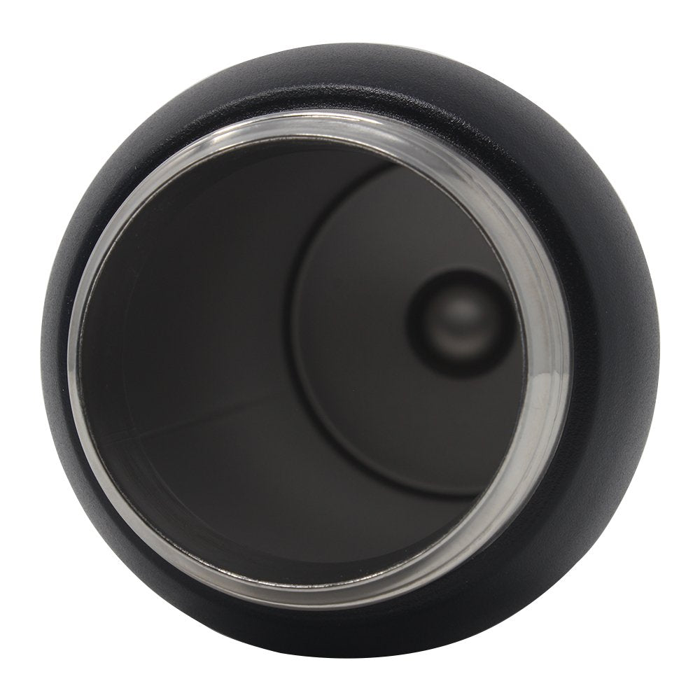 New Aquatix (Black, 32 Ounce) Pure Stainless Steel Double Wall Vacuum Insulated Sports Water Bottle Convenient Flip Top Cap with Removable Strap