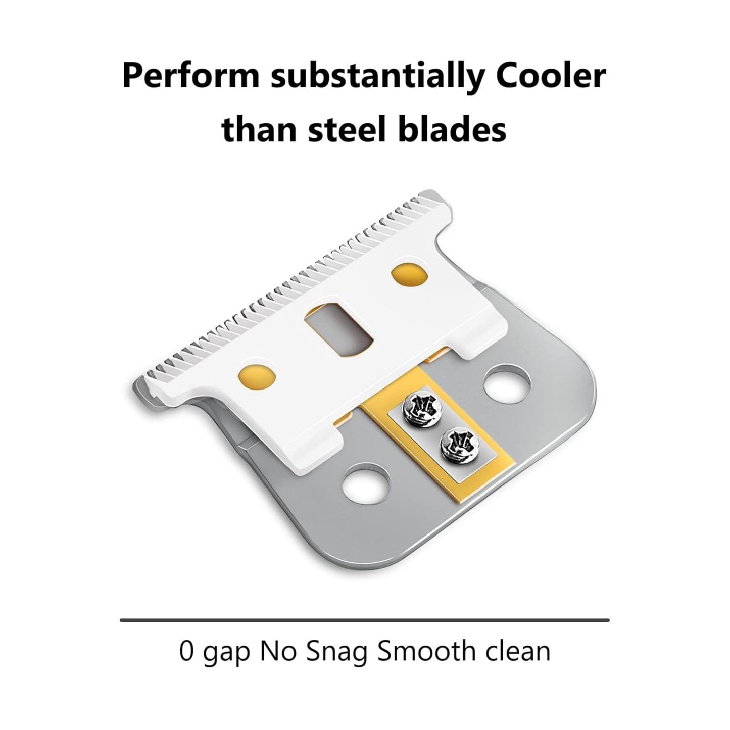 Ceramic Hair Clipper Blade Kit 04521 04710 Suitable for Andis Go GTO GTX T Outliner Trimmer Beauty and Personal Care DBEIXIWEI
