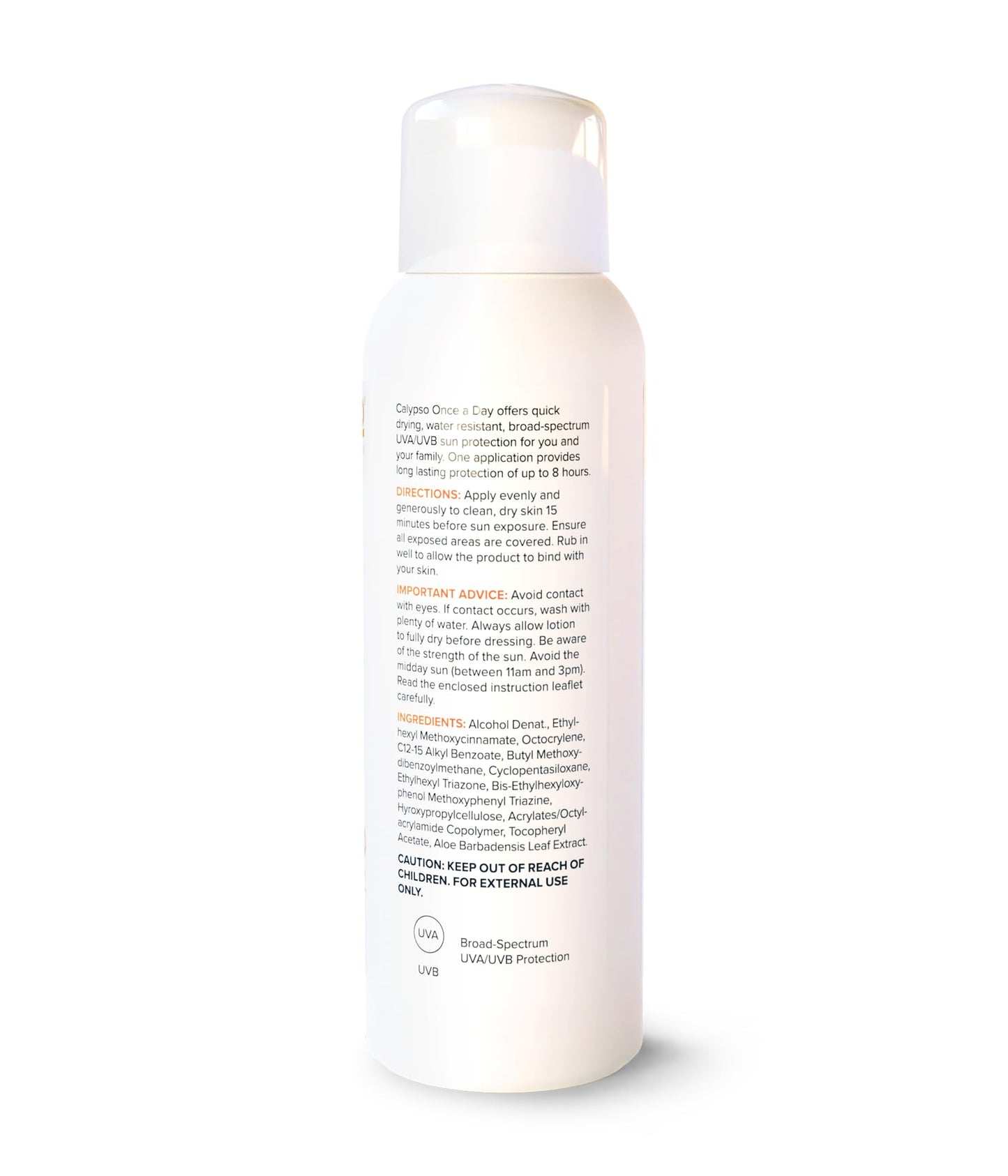 Calypso Once A Day Sun Protection SPF20
