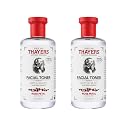 THAYERS Alcohol-Free, Hydrating Rose Petal Witch Hazel Facial Toner with Aloe Vera Formula, Vegan, Dermatologist Tested and Recommended, 12 Oz (Pack