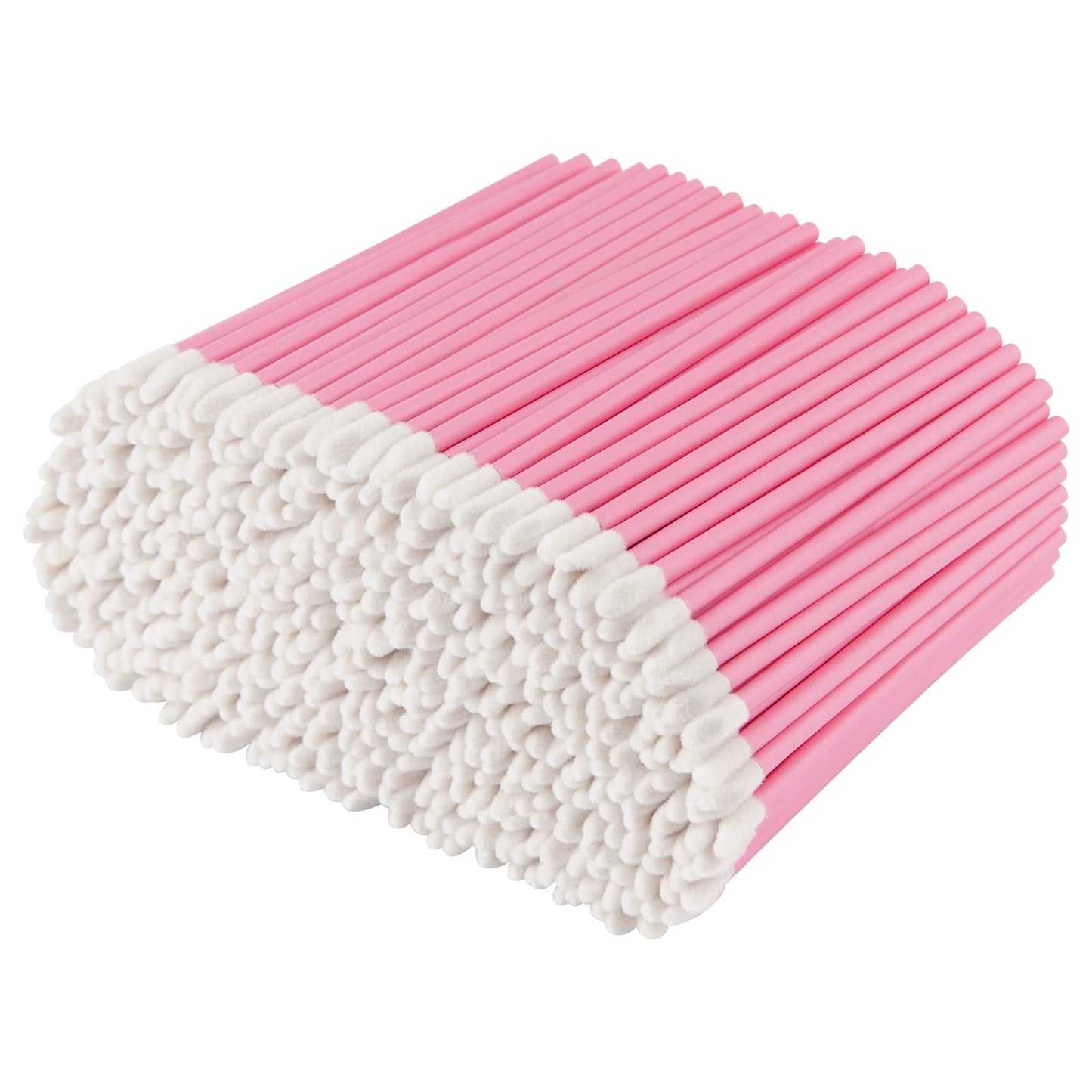 Pink Lip Wands Applicators Disposable - Vaincre 500PCS Lip Brush, Lipstick Make Up Lint Free Brush Gloss Wands, Makeup Applicator Beauty Tool Kits Beauty and Personal Care Vaincre Default Title