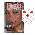 Fazit Makeup Patches - Strawberry Speckles - Glow Up Make-Up Patches - Cute Glitter Makeup Accessories for Women - Cosmetic Glitter for Face