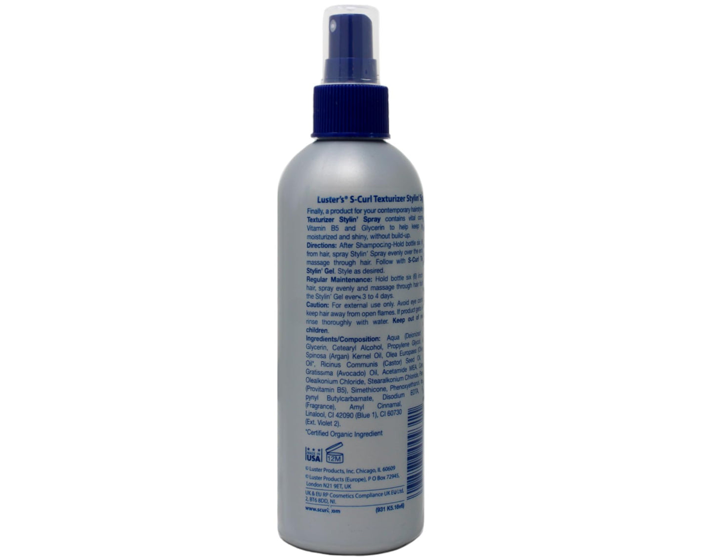 Lusters S-Curl Texturizing 8 Ounce Styling Spray Pump (235ml) (6 Pack)