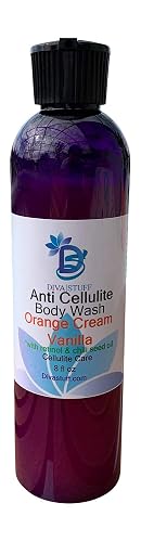 Anti Cellulite Body Wash, Orange Cream Scent, With Retinol and Caffeine, By Diva Stuff Beauty & Personal Care Diva Stuff