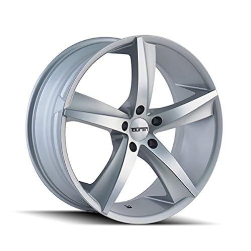 TR72 20x10, Bolt Pattern: 5x120/, Offset: 40, GLOSS SILVER/MACHINED FACE, set of 1
