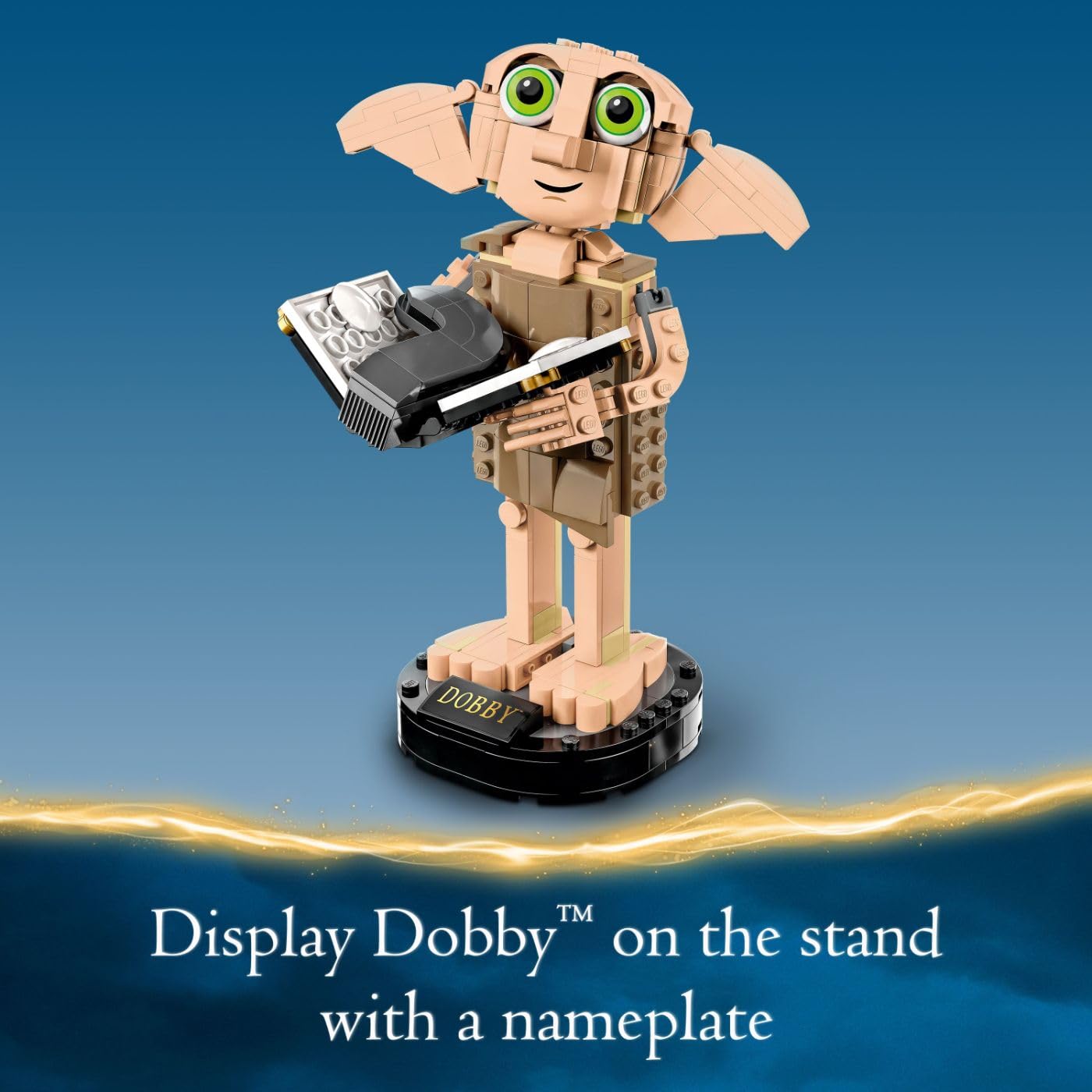 LEGO Harry Potter Dobby the House-Elf 76421, Build & Display Character Model, Fun Birthday Gift for Boys & Girls Ages 8+