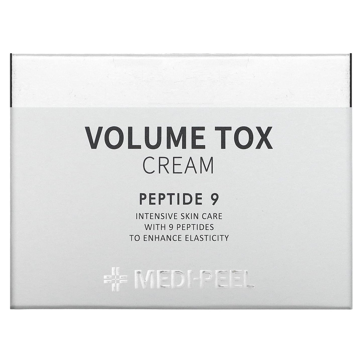 Medi-Peel Peptide 9, Volume Tox Cream, 1.76 oz (50 g), Anti-wrinkle cream, Collagen, Hyaluronic acid, Moisturizing Cream, Enhance Elasticity
