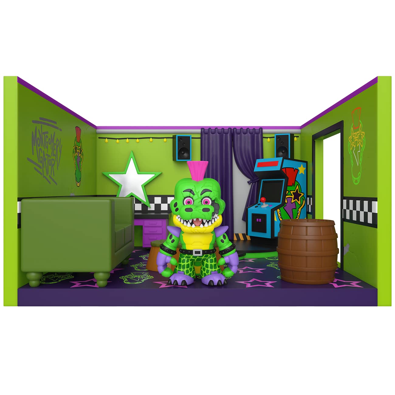 Funko Five Nights at Freddy's (FNAF) Snap: Montgomery Gator with Dressing Room - Collectable Vinyl Figure - Gift Idea - Official Merchandise…