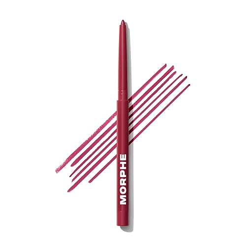 MORPHE Soulmatte Gel Lip Liner - Creamy Lip Pencil with a Matte Formula - Precision Contour Pencil with Sweet Almond & Tea Seed Oil for Long-Lasting