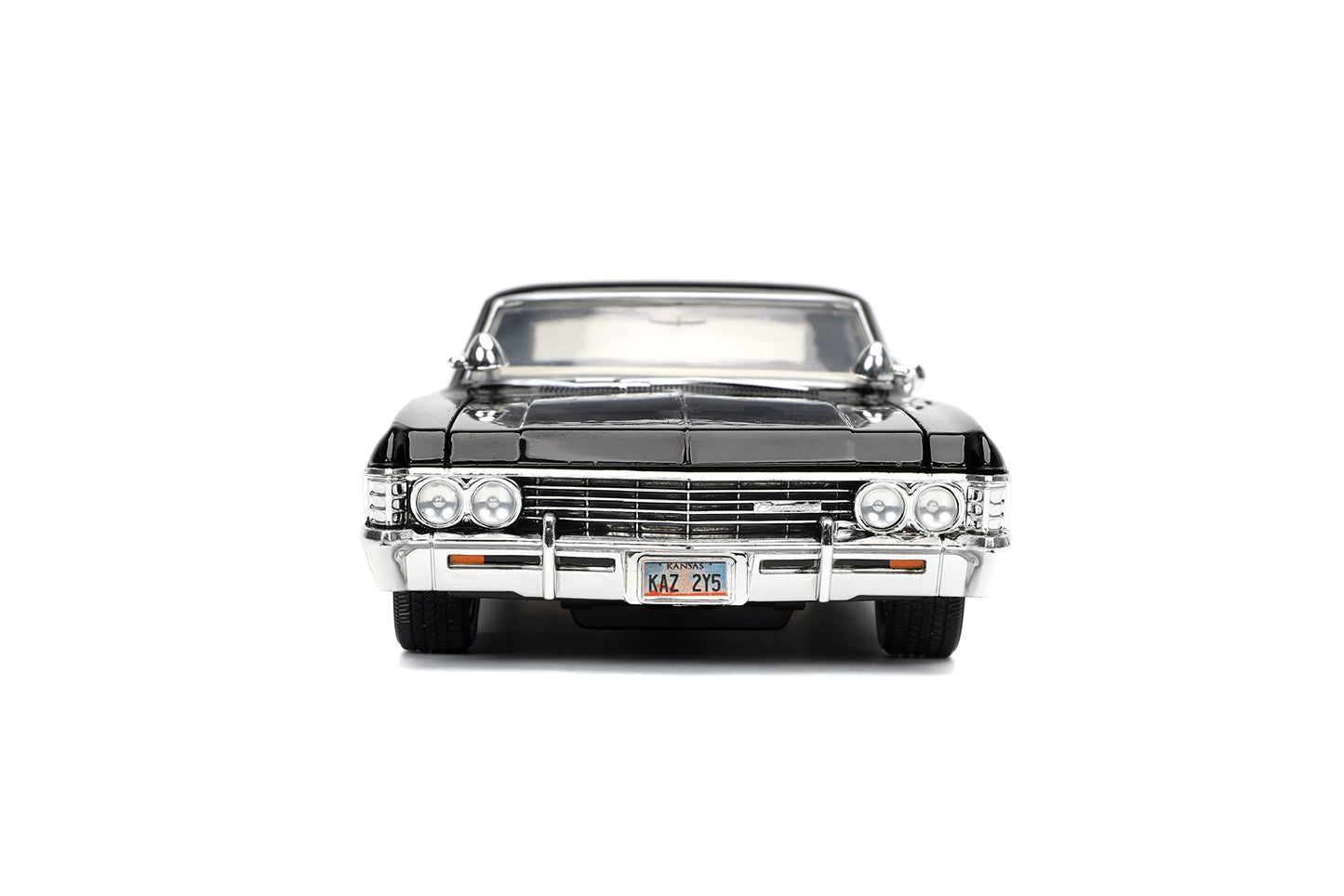 Supernatural 1:24 1967 Chevy Impala Die-cast Car w/Dean Winchester Die-cast Figure, Toys for Kids and Adults
