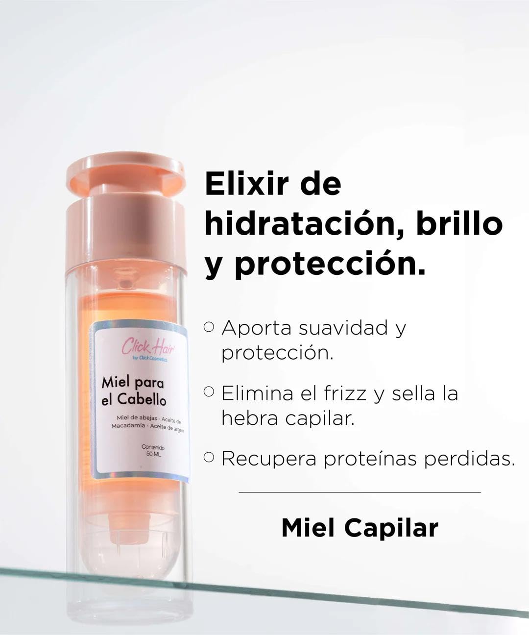 Click Hair Hair Honey Serum | Miel Capilar Sellado de Puntas Colombia (1.6oz - 50ml)