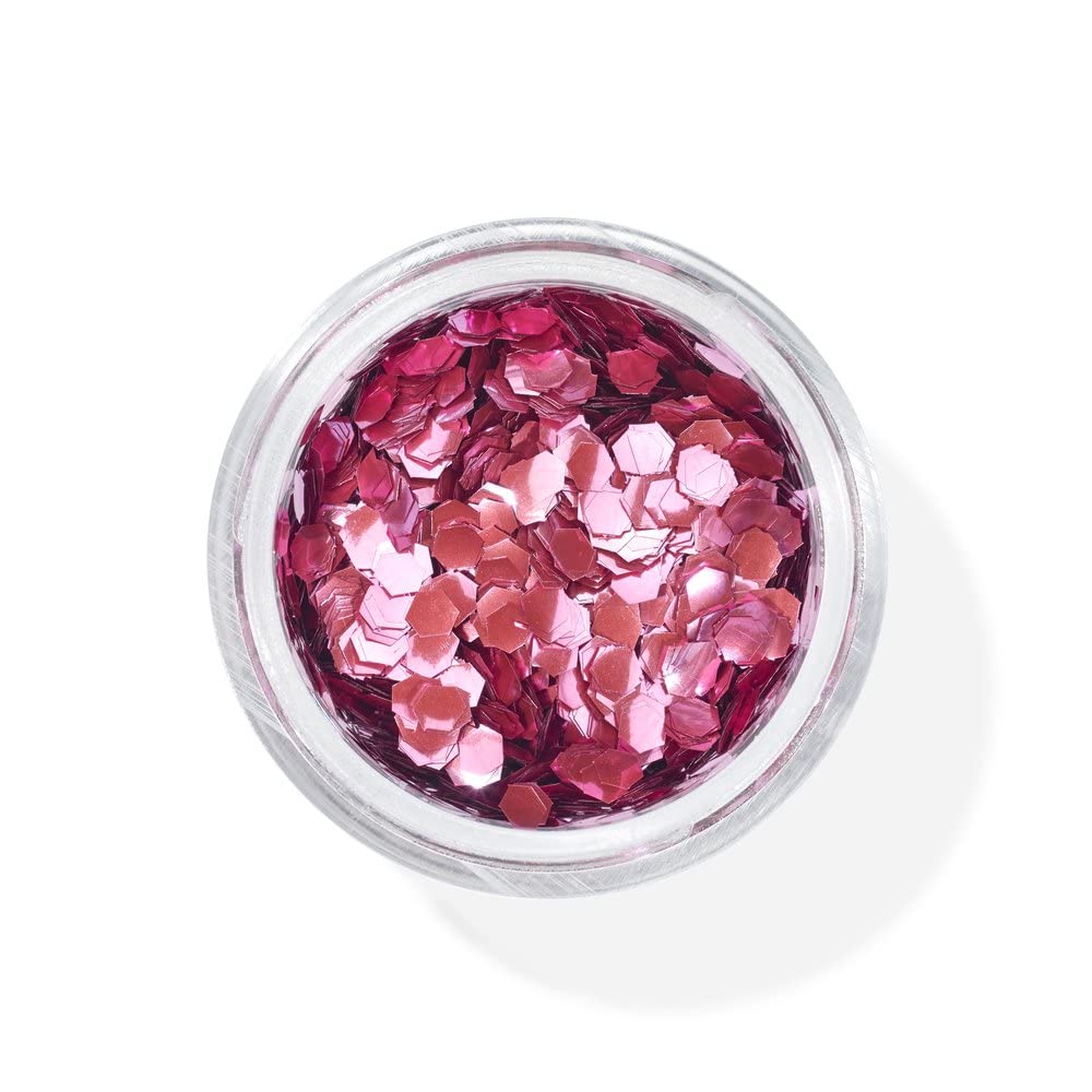Snazaroo Chunky Bio Glitter, 5g (.17-oz) Tub, Pink