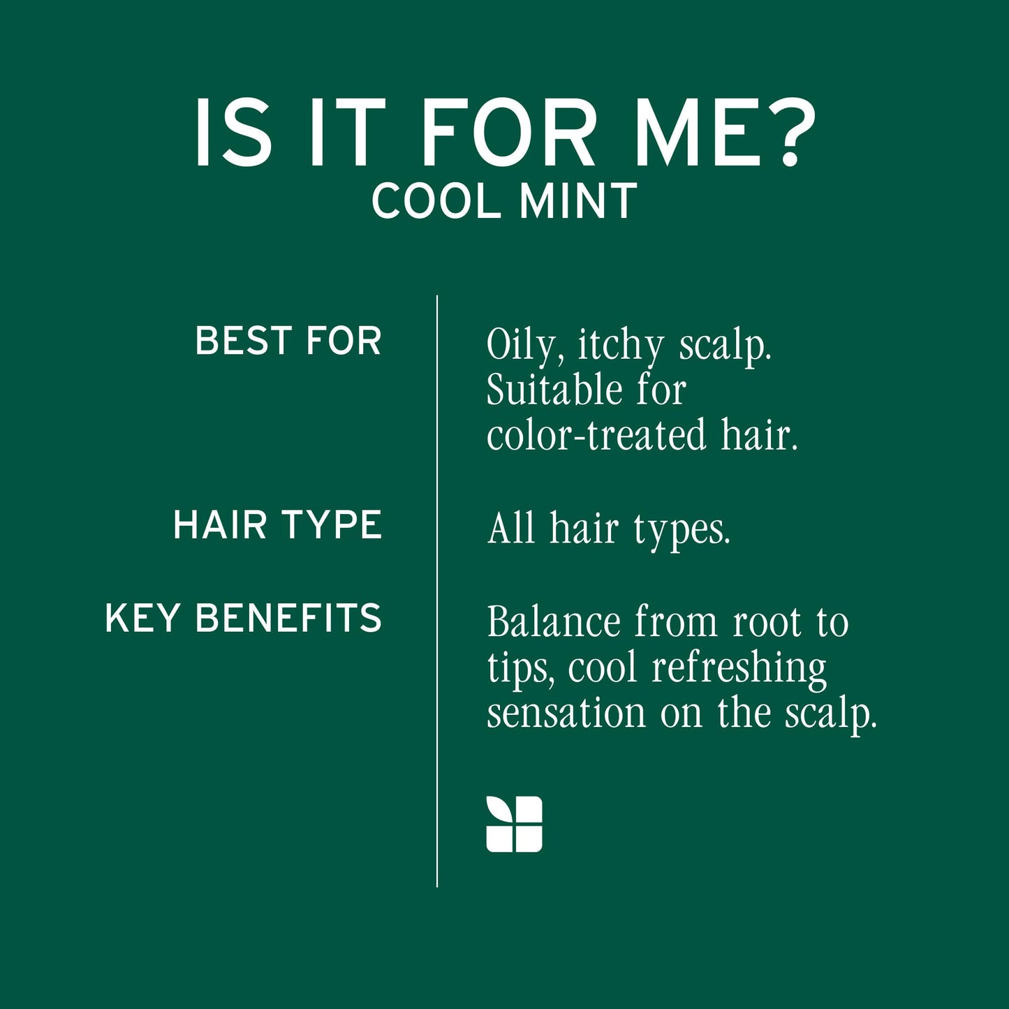 Biolage Cool Mint Shampoo - Balancing Shampoo for Oily Scalp, Gently Cleanses, Refreshes & Helps Balance, Mint & Glycerin, Vegan & Paraben-Free, 13.5