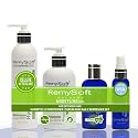 RemySoft Moisturelab Deluxe System - Safe for Hair Extensions, Weaves and Wigs - Salon Formula Shampoo, Conditioner & Serum - Gentle Sulfate-free