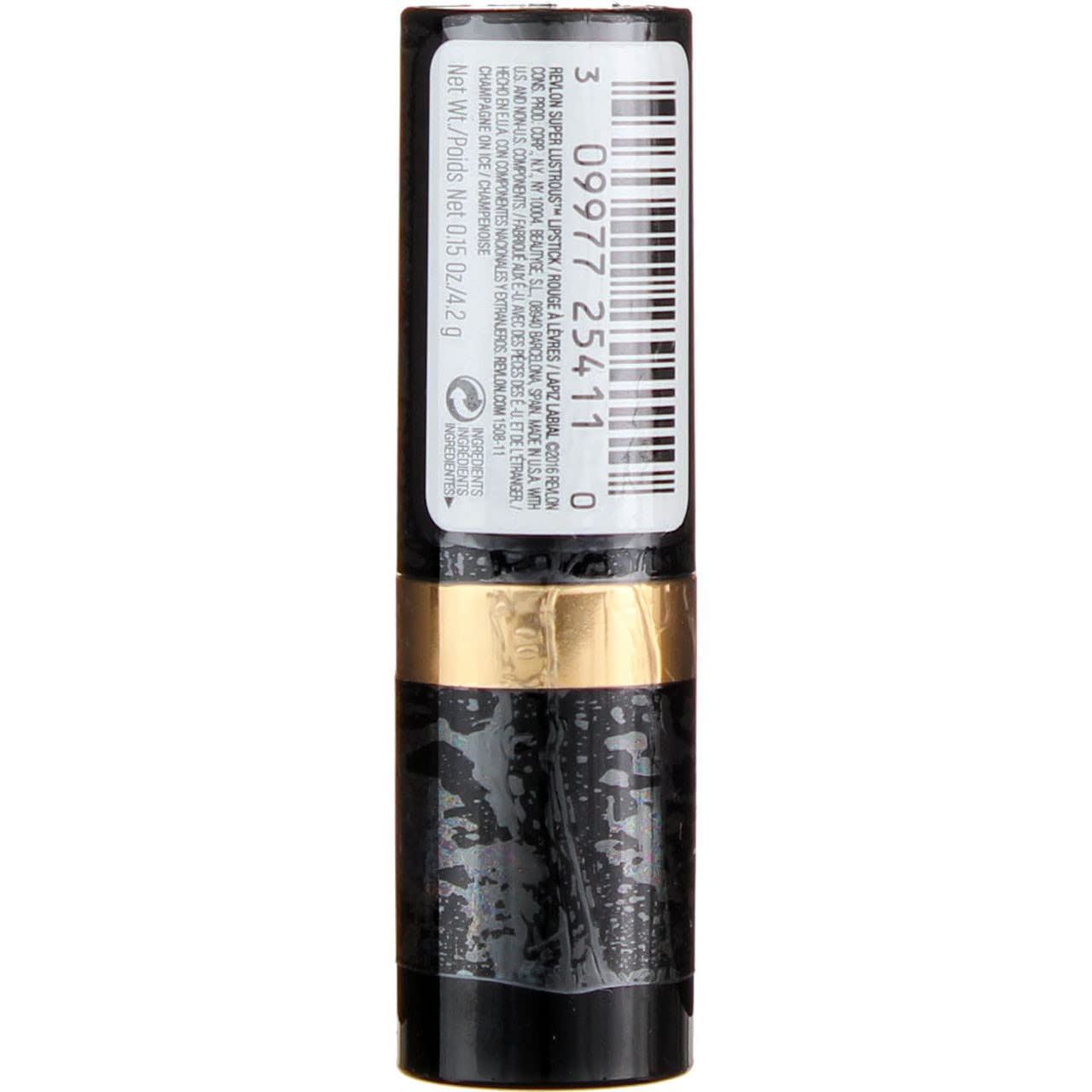 Revlon Super Lustrous Lipstick, Creamy Formula For Soft, Fuller-Looking Lips, Moisturized Feel, 205 Champagne on Ice, 0.15 oz