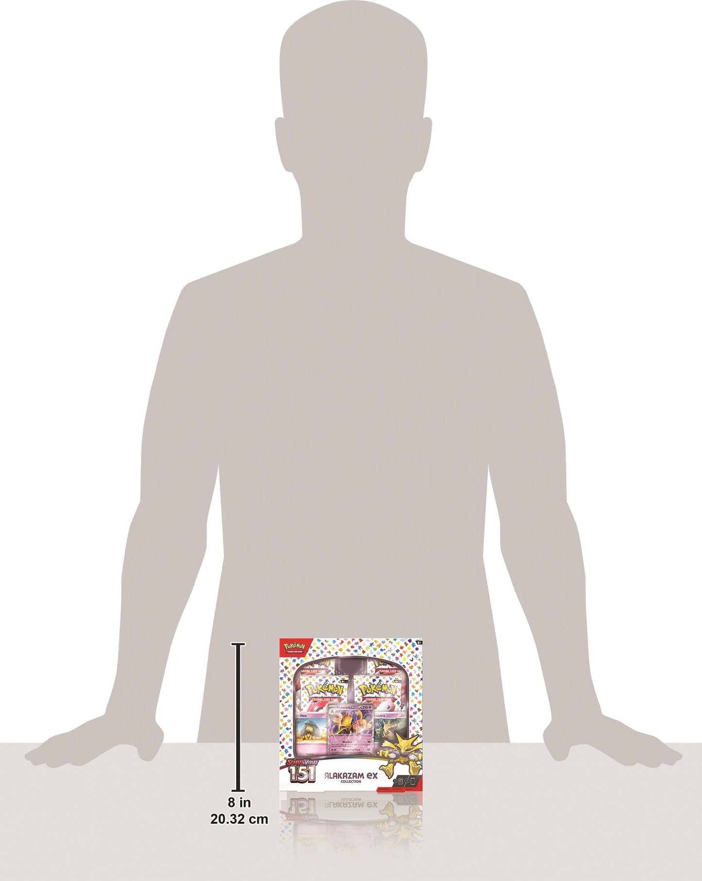 Pokemon TCG Scarlet & Violet 3.5 Pokemon 151 Alakazam Ex Box