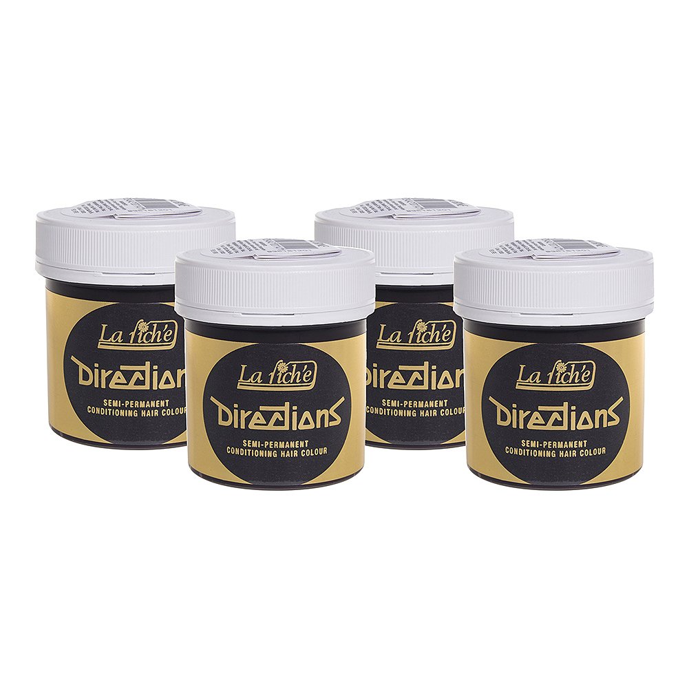 4 x La Riche Directions Semi-Permanent Hair Colour Dye Box Of Four-Rubine