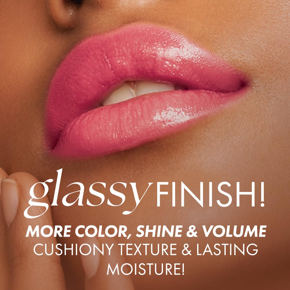 Absolute New York Glassy Dew Tinted Lip Balm (MLGD02 Rose) Beauty and Personal Care Absolute New York