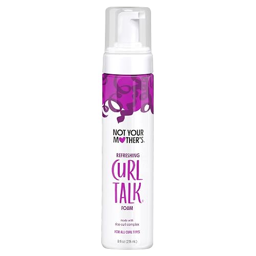 Not Your Mother's Curl Talk Refreshing Curl Foam-8 oz 236 ml (Pack of 1)