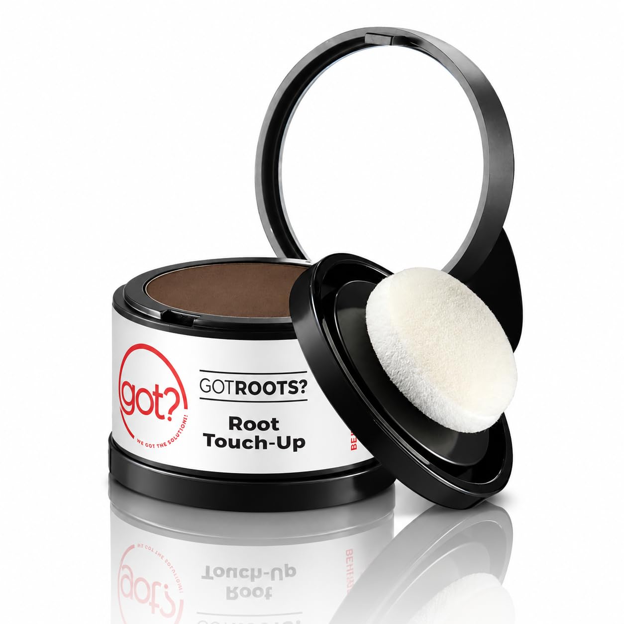 got? WE GOT THE SOLUTIONS! Pigment Infused Binding Root Touch Up Hair Color, Brow Filler & Hairline Powder for Medium Brown - Temporary Thinning