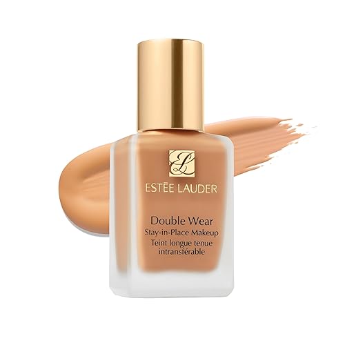 Estée Lauder Double Wear Stay-in-Place 24-Hour Long-Wear Matte Foundation Makeup, 1 Fl Oz, 1W2 Sand