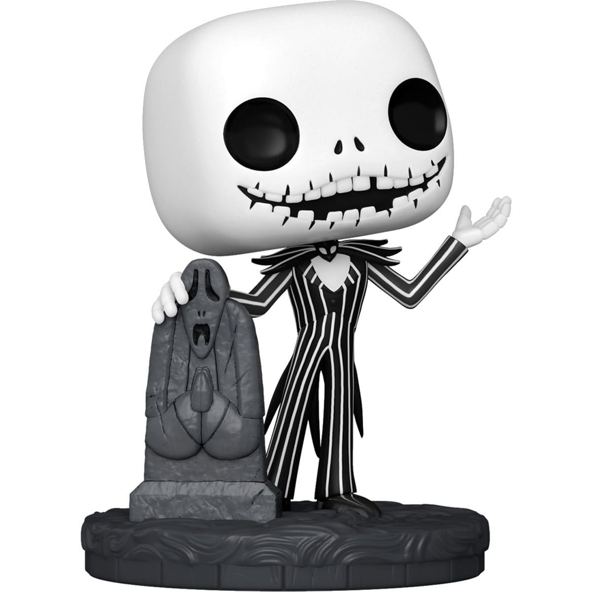 Funko POP! Disney: The Nightmare Before Christmas 30th - Jack Skellington with Gravestone - Collectable Vinyl Figure - Gift Idea - Official…