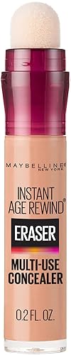Maybelline Instant Age Rewind Eraser Dark Circles Treatment Multi-Use Concealer, Honey, 0.2 Fl Oz (Pack of 2)