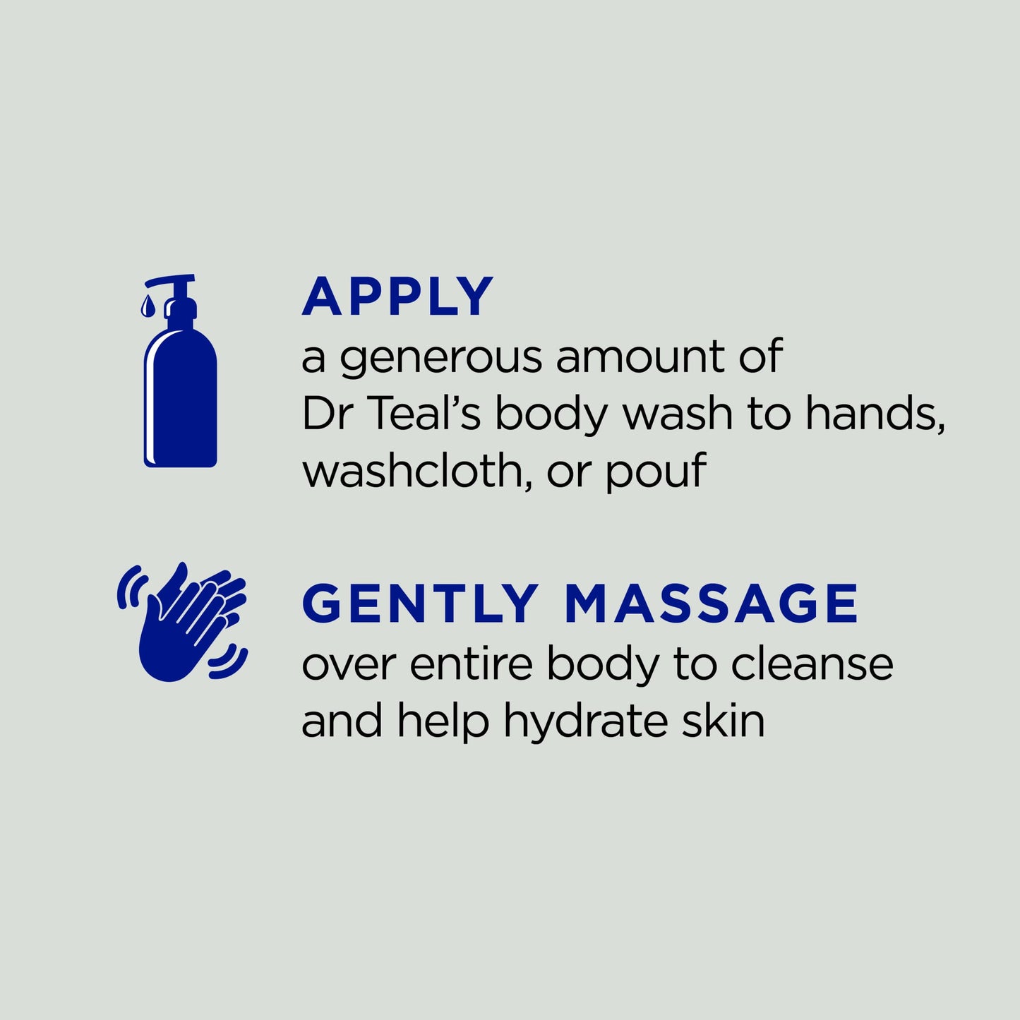 Dr Teal's Body Wash with Pure Epsom Salt, Cannabis Sativa Hemp Seed Oil, 24 fl oz (Pack of 2) Beauty & Personal Care Dr Teal's