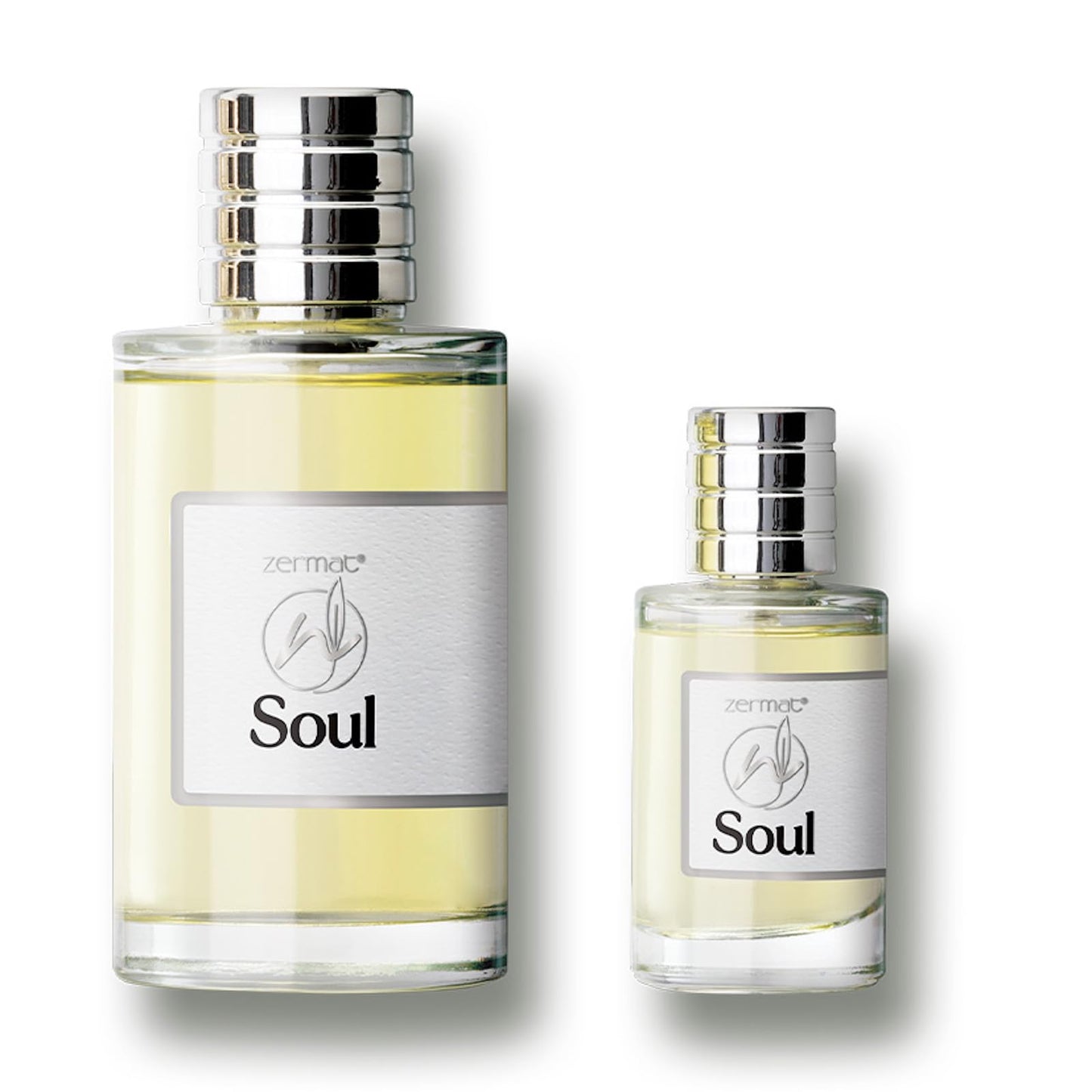 Zermat Soul Men's Fragrance Duo - Fresh Herbal Scent - 3.55 Fl. Oz & Miniature 0.85 Fl. Oz - Unleash Your Inner Confidence