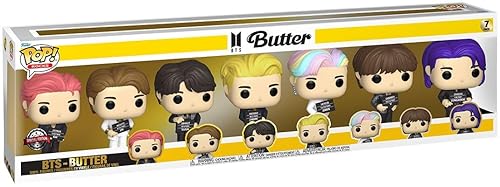 Funko POP! Rocks: BTS Butter - Jin - 7pk - Collectable Vinyl Figure - Gift Idea - Official Merchandise - Toys for Kids & Adults - Music Fans - Model…