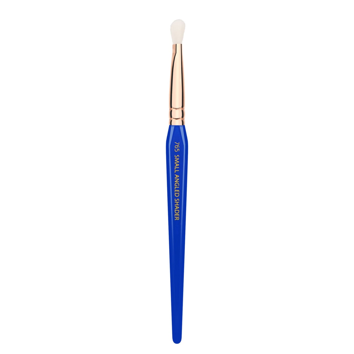 Bdellium Tools Professional Makeup Brush - Golden Triangle 765 Small Angled Shader - With All Vegan and Soft Synthetic Fibers, For Flawless