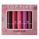 Italia Deluxe Top Five Baddie Babe Mousse Matte Lipstick Set