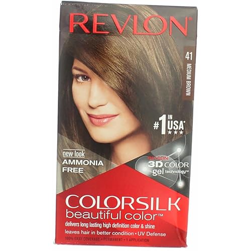 Revlon ColorSilk Beautiful Color 41 Medium Brown 1 ea (Pack of 3)