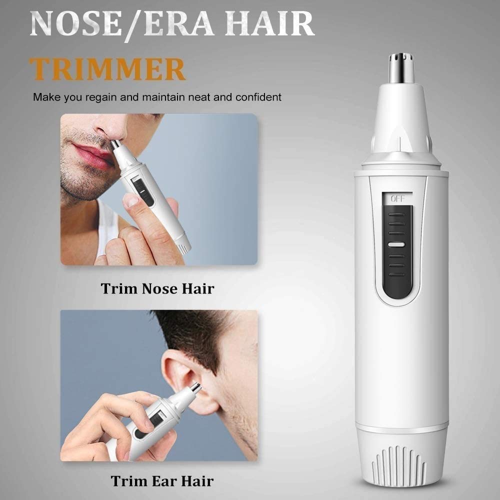 LEONYS Nose and Ear Hair Trimmer - Painless Precision Tool, Battery Powered,Wet/Dry, Easy to Clean Beauty and Personal Care LEONYS