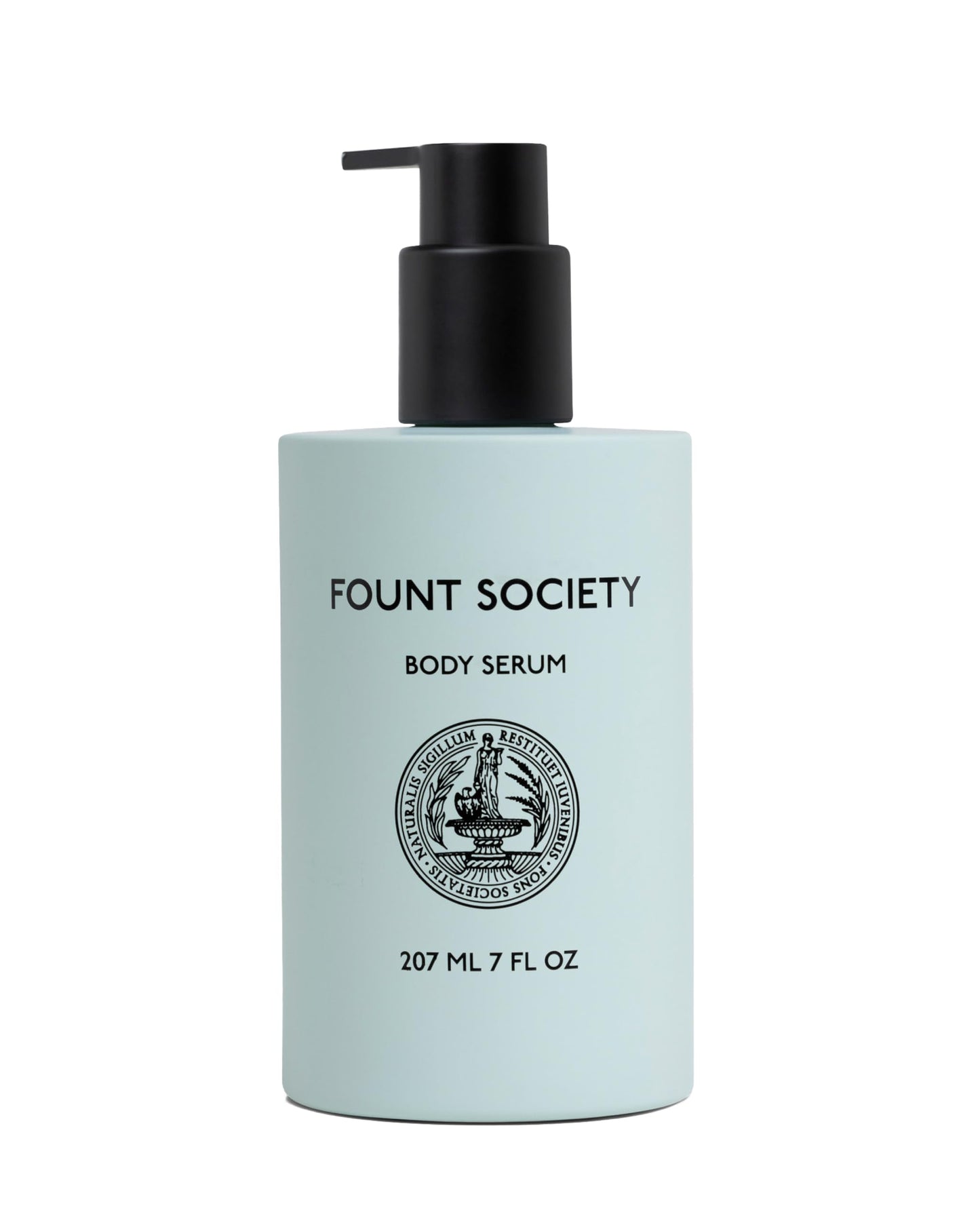 Fount Society Body Serum - 7 fl oz Hyaluronic Acid Body Serum for Moisturized Skin - Lightweight, Fast Absorbing, Non-Greasy Formula - Vegan