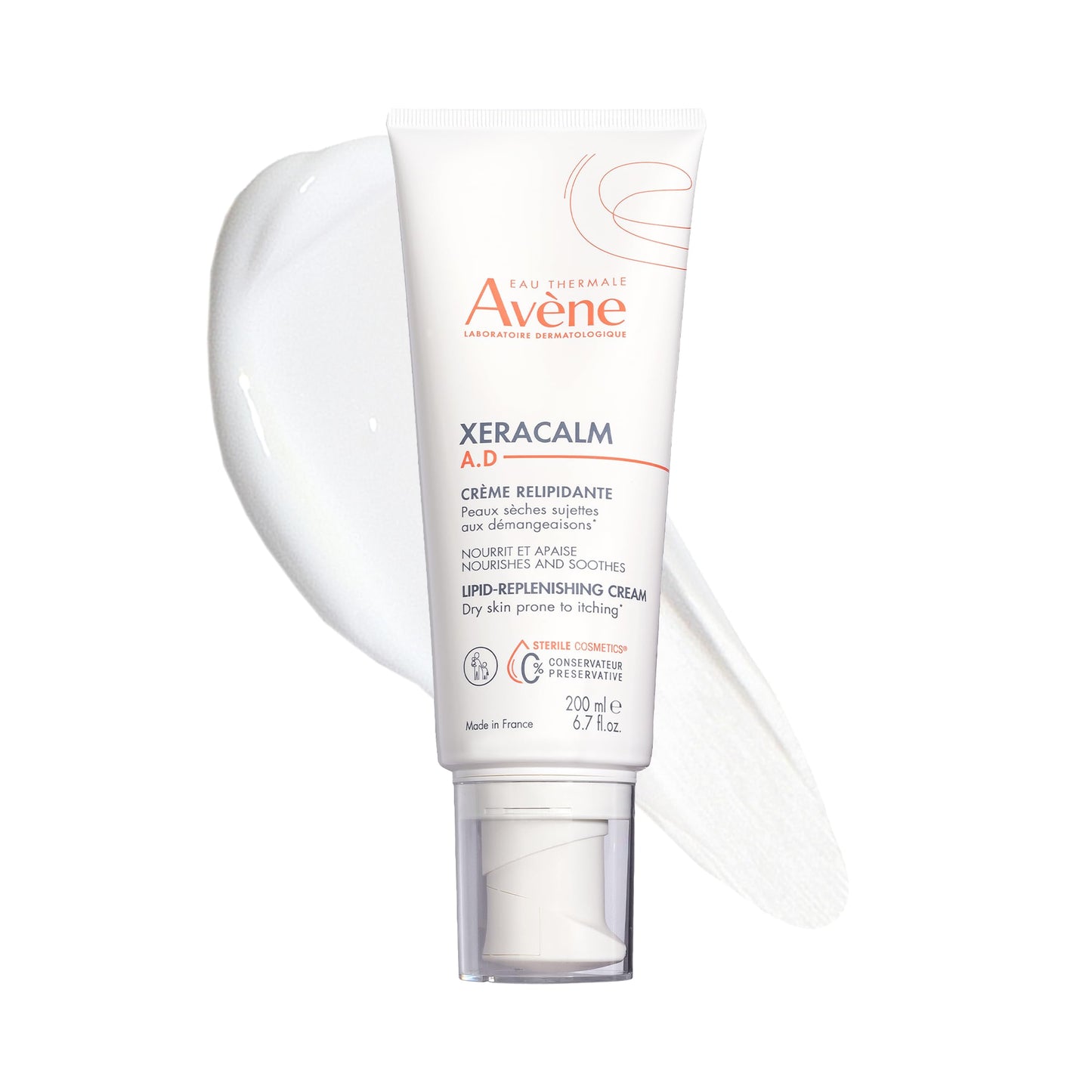 Avène XeraCalm A.D Lipid-Replenishing Cream, Atopic Dermatitis, Eczema-Prone Skin, For Dry, Itchy Skin, Restore Skin barrier, For Infants, Children Beauty & Personal Care Eau Thermale Avène
